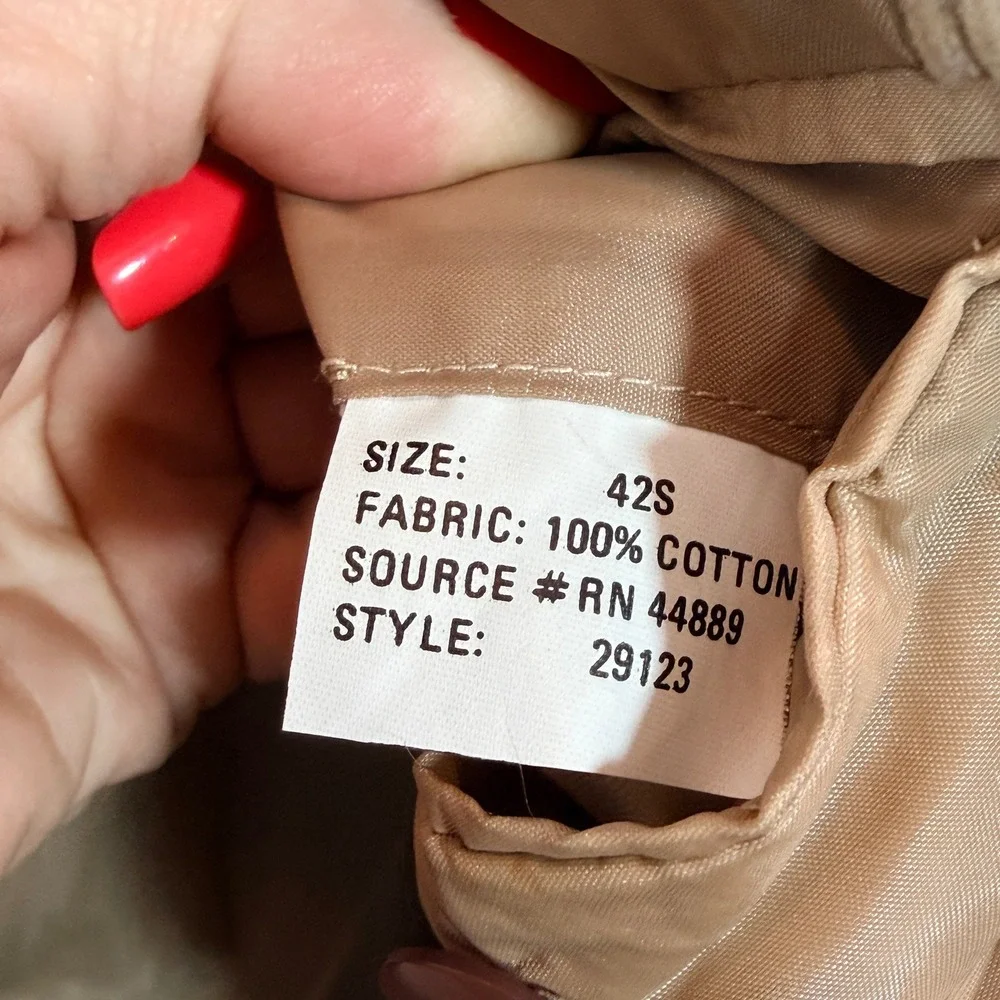 The Men's Store Corduroy Sport Coat Mens 42S Tan Vintage Blazer 29123
